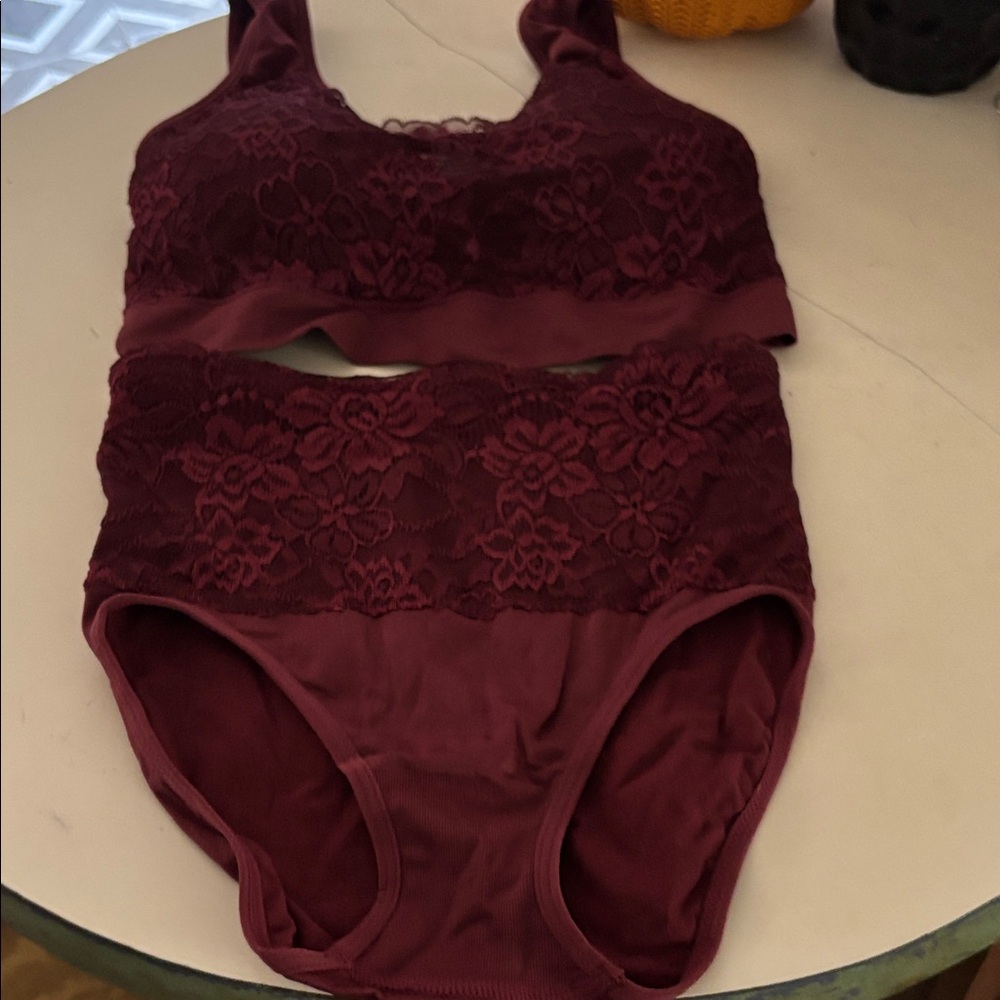Rhonda Shear Bra and Panty set